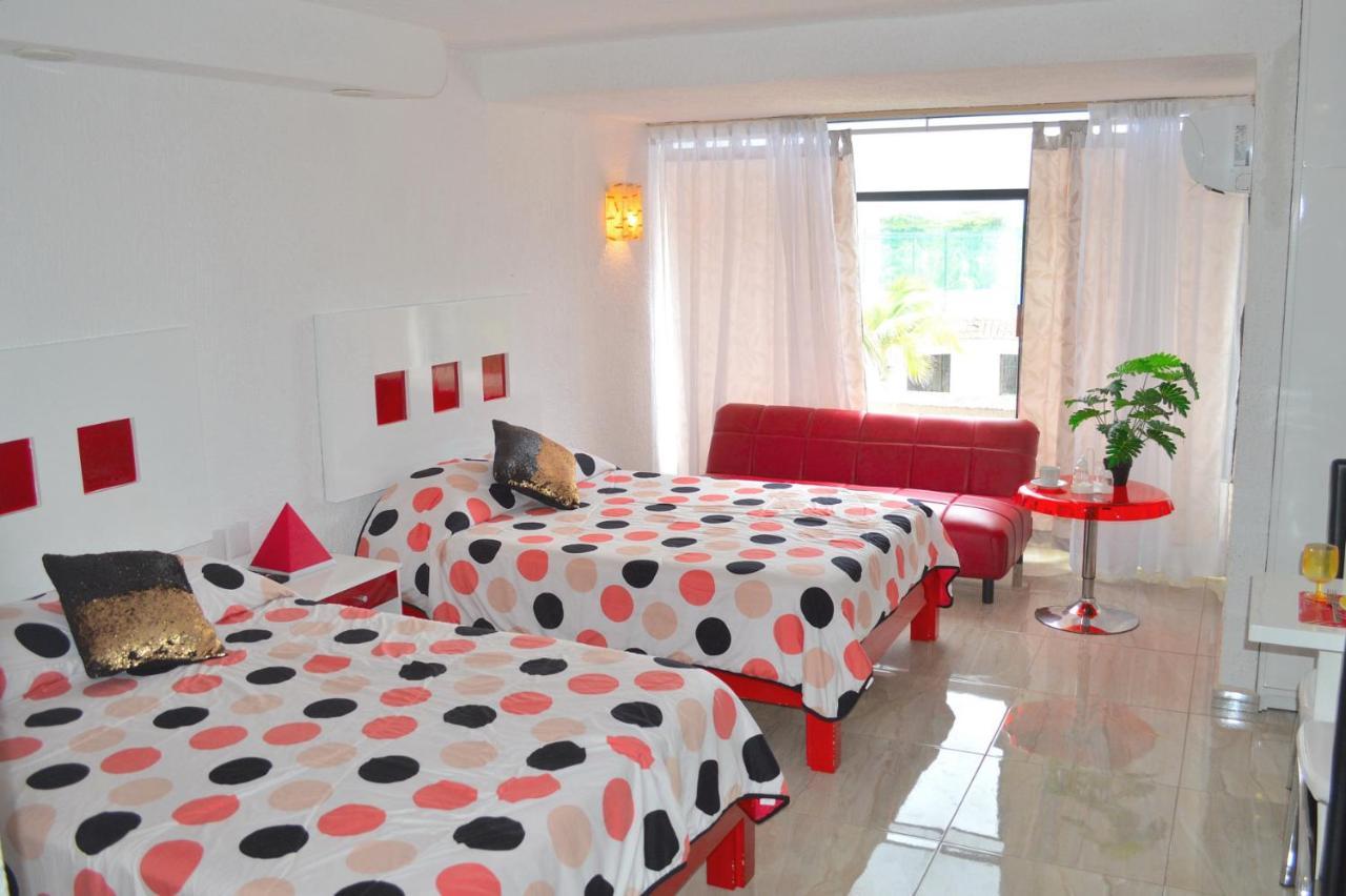 Preciosos Estudio Vista Al Mar O Jardin Cancún Buitenkant foto
